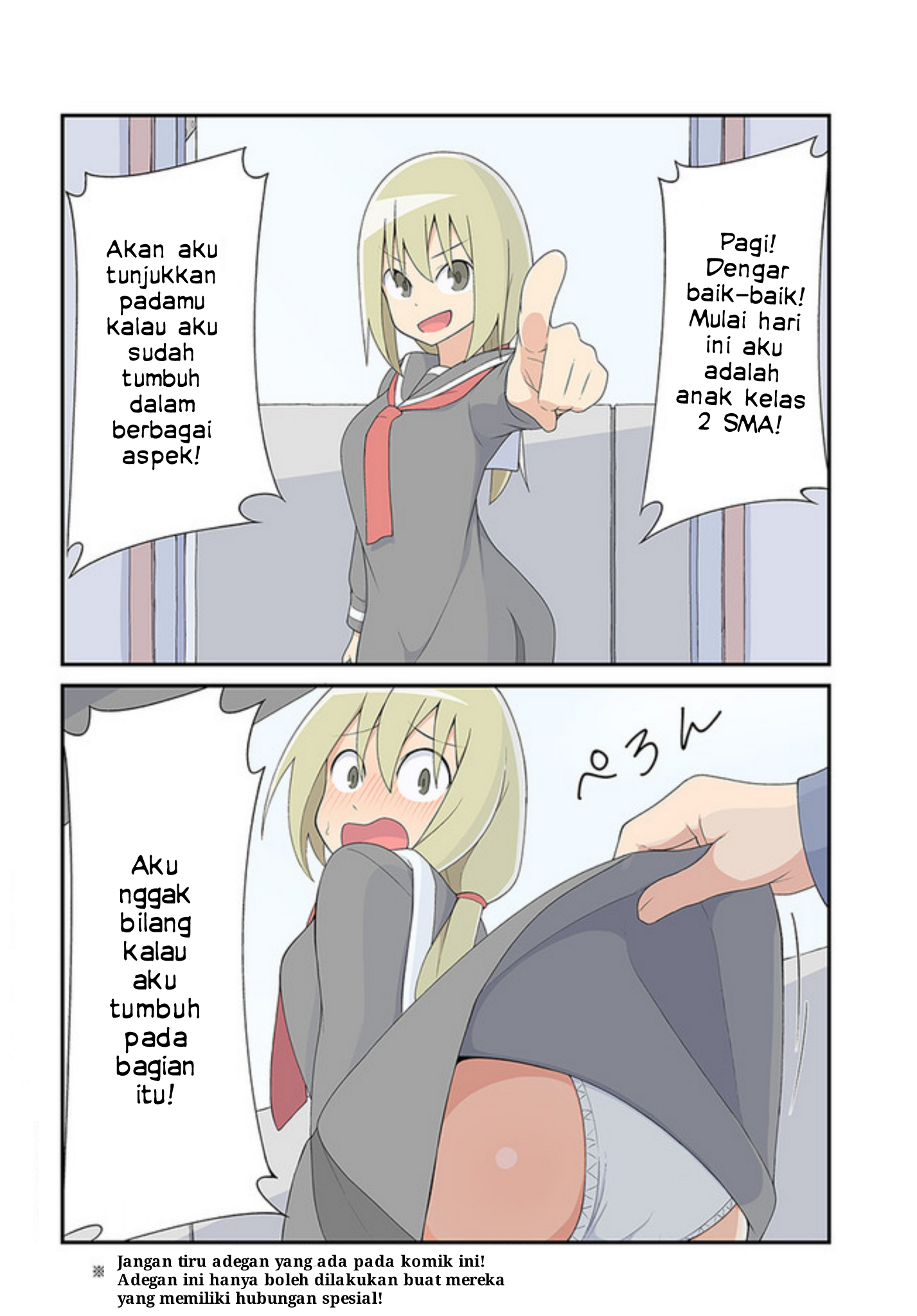 Mayuri-chan Who Quickly Gives Up Chapter 01 Bahasa Indonesia